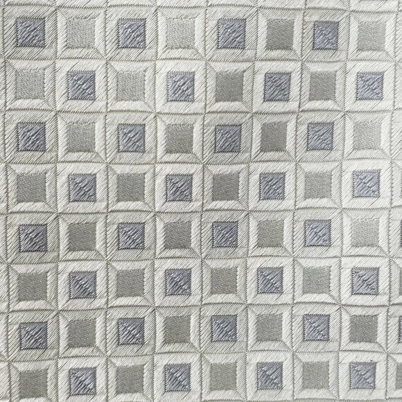 Ermenegildo Zegna Men’s Silk Tie Silver Luxury Designer Necktie Made in Italy - Picture 2 of 3